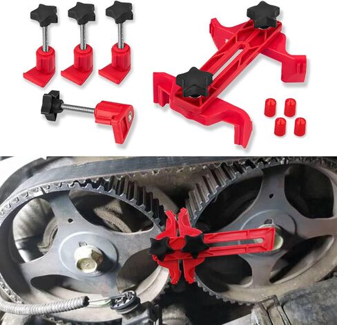 Camshaft Locking Tool, Timing Locking Tool Kit, Camshaft Sprocket Clamp Kit for Cam Engine Timing Sprocket Gear Locking, Universal Car Accessories for Car Gasoline or Diesel Generators in Saudi Arabia