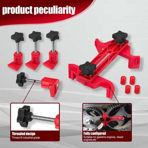 Camshaft Locking Tool, Timing Locking Tool Kit, Camshaft Sprocket Clamp Kit for Cam Engine Timing Sprocket Gear Locking, Universal Car Accessories for Car Gasoline or Diesel Generators in Saudi Arabia