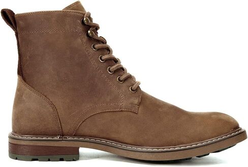 Arkbird Men Lace Up Boot Men's Brown Leather Boots Work Boots For Men Brown Boot Ankle Boots For Men in Kuwait