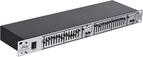 Btuty Audio Equalizer EQ-215 Dual Channel 15-Band Equalizer 1U Rack Mount 2-channel Stereo Graphic Equalizer Stereo Equalizer Graphic Equalizer in Saudi Arabia