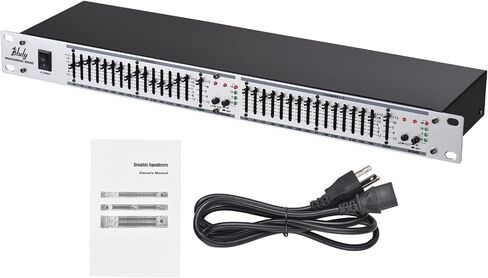 Btuty Audio Equalizer EQ-215 Dual Channel 15-Band Equalizer 1U Rack Mount 2-channel Stereo Graphic Equalizer Stereo Equalizer Graphic Equalizer in Saudi Arabia