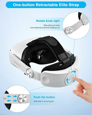 حزام الرأس مصنوع من أجل Oculus Quest 2 in Kuwait