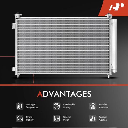 A-Premium Air Conditioning A/C Condenser Compatible with Mazda CX-9 2007-2015 V6 3.7L, Replace# TD1161480A in Saudi Arabia