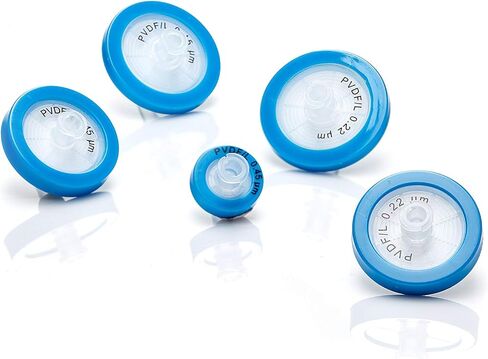 388-3116-OEM إعداد عينة مرشح حقنة PVDF EZFlow المحب للماء، قطر 13 مم، حجم المسام 45 ميكرومتر (عبوة من 100) in Kuwait