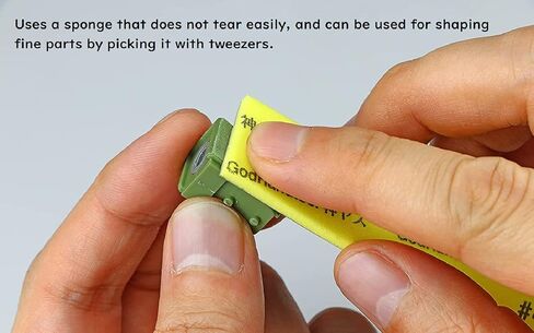 مجموعة متنوعة من عصا الإسفنج GodHand Kamiyasu-Sanding 3 مم A & B GH-KS3 عبوتين للنماذج البلاستيكية مع ملصق Kanji Love، وردي، أصفر، أخضر، أزرق، مقاس واحد: 4.13 × 0.78 بوصة in Kuwait