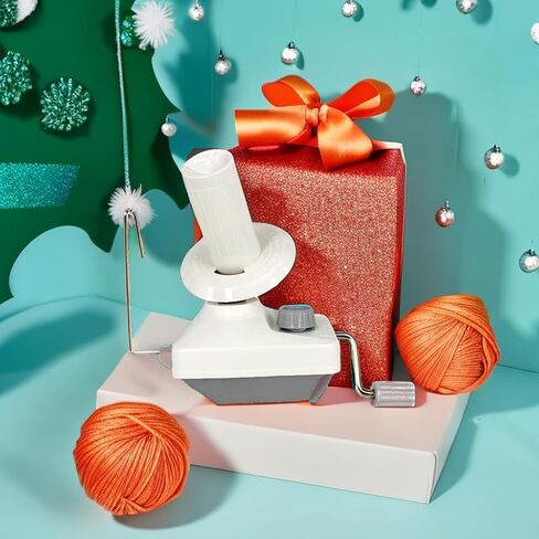 Yarn Ball Winder, Convenient Yarn Winder for Yarn,Yarn Swift and Ball Winder Combo with Easy Installation for Yarn Storage + 53 Pieces Stitch Knitting Needles + 1 Pieces Scissors(Grey) in Kuwait