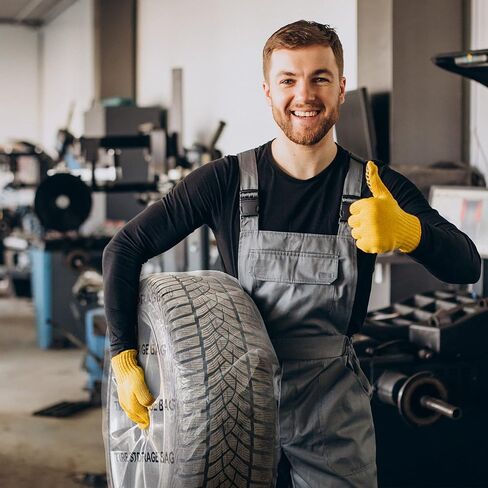 أكياس تخزين الإطارات الشفافة من APQ حتى إطارات مقاس 19 بوصة. 100 عبوة من حقيبة تخزين الإطارات من البولي إيثيلين سعة 1.5 مل. أكياس الإطارات البلاستيكية المقاومة للماء. حافظات حقائب الإطارات شديدة التحمل للسيارة والدراجة وعجلات الدراجات in Kuwait