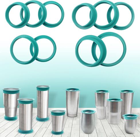 10pcs Tumbler Shields for Epoxy Tumbler, Silicone Tumbler Protector Keeps Spray Paint, Epoxy Resin Out of The Inside of Cup, Working on Tumbler Turner to Keep Tumblers Clean in Kuwait