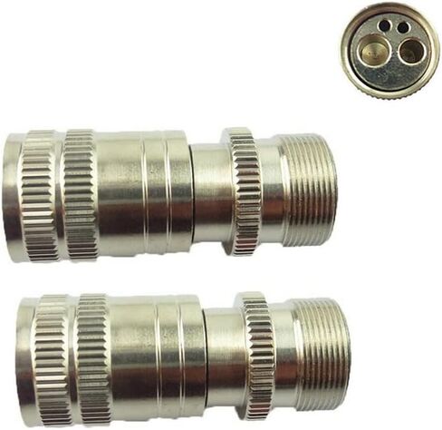 توربينات الأسنان 2 قطعة محول قبضة يد بسرعة عالية 2 ثقب و 4 ثقب اتصال محول (4 ثقوب إلى 2 ثقوب) in Kuwait