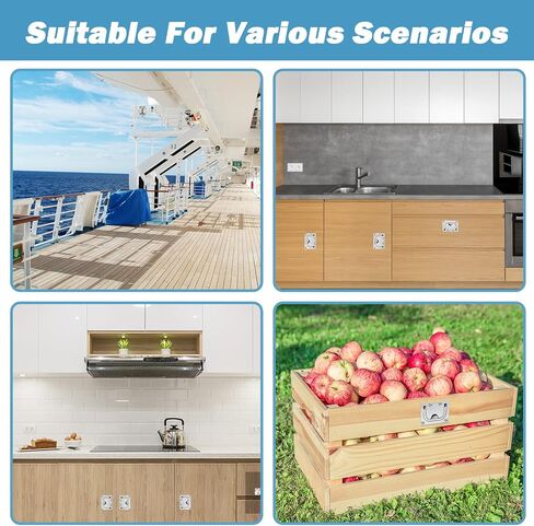 316 Stainless Steel Hatch Pull Flush Lift Boat Ring Hatches Pull Handle with Mount Screws for Boat Deck Hatch Handle and Home Furniture Recessed Handle etc in Saudi Arabia