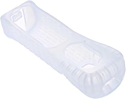 Transparently Silicone Case Soft Cover Hand Controller Protection Skin Shell with Motion Plus for Nintendo Wii Games, Consoles and Accessories in Saudi Arabia