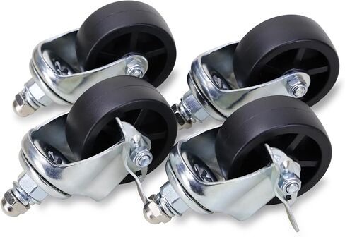 مجموعة من 4 إطارات سيارة دوللي عجلة دوللي مركبة دوللي سيارة متحركة - شديدة التحمل 27018 in Kuwait