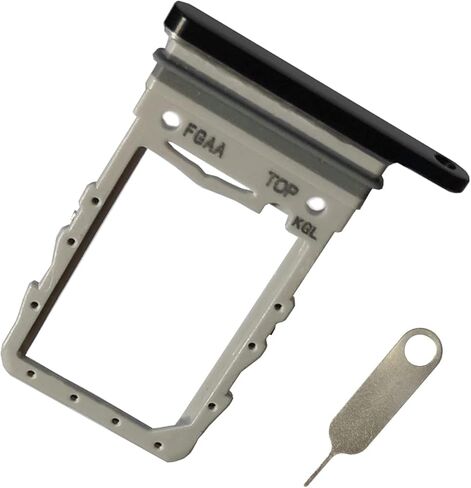 حامل بطاقات بديل لبطاقة SIM واحدة لهاتف Galaxy Z Flip 3 لهاتف Samsung Galaxy Z Flip 3 5G F711 مقاس 6.7 بوصة (لا يناسب إصدار Galaxy Z Flip 2 أو Z Flip) (أسود فانتوم) in Kuwait