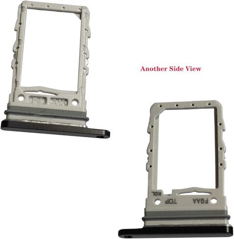 حامل بطاقات بديل لبطاقة SIM واحدة لهاتف Galaxy Z Flip 3 لهاتف Samsung Galaxy Z Flip 3 5G F711 مقاس 6.7 بوصة (لا يناسب إصدار Galaxy Z Flip 2 أو Z Flip) (أسود فانتوم) in Kuwait