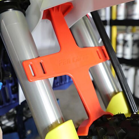 واي داني العالمي للدراجات النارية البلاستيك شوكة دعم دعامة شوكة دعامة حماية موفر متوافق مع Yamaha KAWASAKI SUZUKI SX EXC F XC W YZ YZF 125 150 250 350 450 Pit Dirt Bikes Accessories (برتقالي) in Kuwait