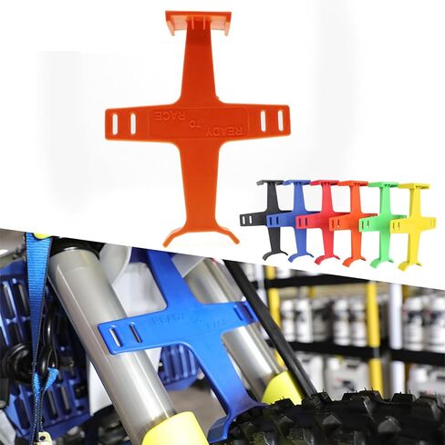 واي داني العالمي للدراجات النارية البلاستيك شوكة دعم دعامة شوكة دعامة حماية موفر متوافق مع Yamaha KAWASAKI SUZUKI SX EXC F XC W YZ YZF 125 150 250 350 450 Pit Dirt Bikes Accessories (برتقالي) in Kuwait