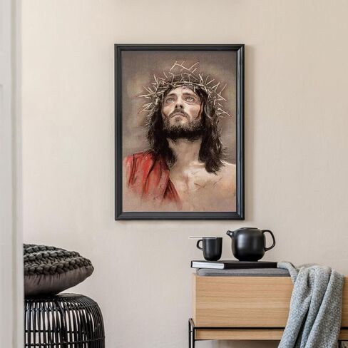 DIY 5D Jesus Diamond Art Painting Kits Jesus Paint with Diamonds Kit Full Drill Jesus Diamonds Art Kit for Adults,12×16 inches in Kuwait