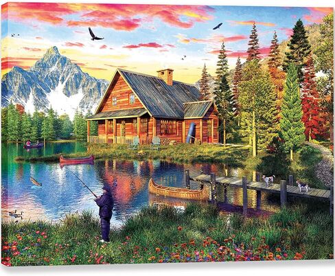 مجموعات الرسم الماسي 5D من TOCARE للمزرعة مع الحيوانات مقاس 16 × 20 بوصة مجموعات فنية ماسية كاملة للحفر للمراهقين في مزرعة الخريف in Kuwait