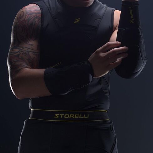 واقيات الذراع Storelli BodyShield | وسادات الكوع الواقية لكرة القدم | حماية معززة للذراع in Saudi Arabia