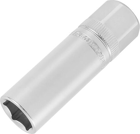OEMTOOLS 22891 3/8 Drive Magnetic Spark Plug Socket Set, Contains 5/8" (16 mm), 9/16", and 13/16" 6 Point Deep Sockets, Fits Most Car Spark Plugs in Saudi Arabia