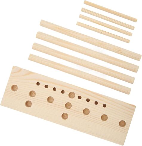 Hztyyier Bow Makers Ribbon Bow Maker Bow Maker Tool with Wooden Board Sticks for Wreaths Bows Corsages Party Decorations in Saudi Arabia