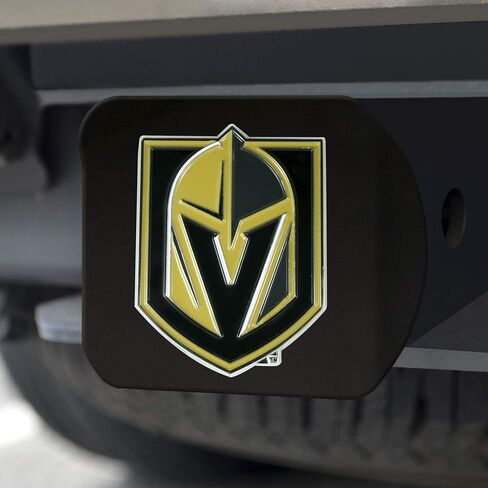 غطاء ربط معدني أسود من FANMATS 24555 Vegas Golden Knights - شعار ملون ثلاثي الأبعاد in Saudi Arabia