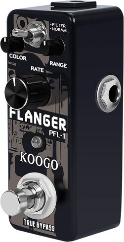 دواسة فلانجر الجيتار لدواسات تأثير الفلانجر التناظرية، أصوات الفلانجر المعدنية الكلاسيكية تأثير كنغمة نقية، وضعين، أفضل مؤثرات صوتية قديمة in Kuwait