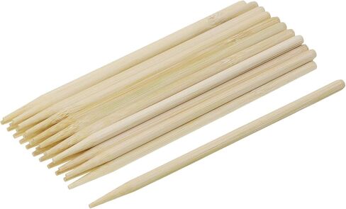 Heavy Duty Bamboo Stylus Sticks Craft Sticks for Scratching Drawing Christmas Thanksgiving Scratch Art Activity Craft Projects, 30PCS (12cm) in Kuwait