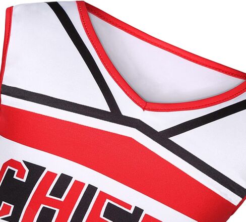 فستان للفتيات المشجعات زي التشجيع لحفلات الهالوين كهدية عيد ميلاد من 3 إلى 9 سنوات in Kuwait