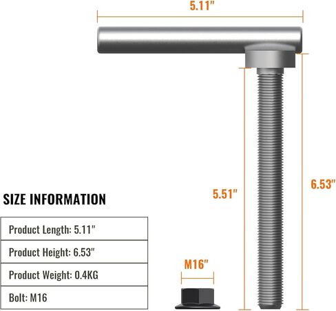 مسامير شوكة البليت المتينة (زوج) in Kuwait