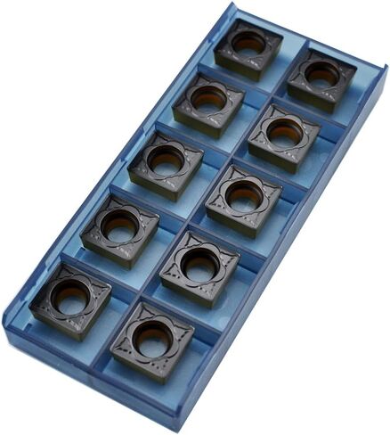إدراج كربيد CNC SCMT 432 SCMT120408-MD للمخرطة المعدنية قطع الفولاذ، إدراج تحول مربع SCMT، 10 قطع in Saudi Arabia