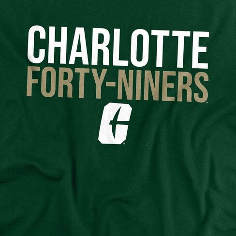 University of North Carolina at Charlotte Official Unisex Adult T Shirt Collection in Kuwait