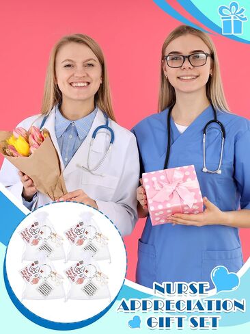 Sureio 72 قطعة هدايا ممرضة ممرضة المفاتيح ممرضة أسبوع الهدايا تقدير الموظف هدية لمساعد طبي طالب ممرضة in Kuwait
