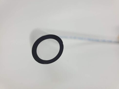 صنع في الولايات المتحدة الأمريكية خرطوم شفاف من مادة PVC الملائمة للطعام مقاس 1/2 بوصة OD 3/8 بوصة معرف in Kuwait