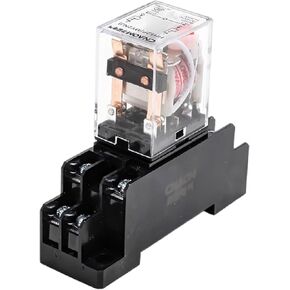 Electromagnetic Relay HH52P/HH53P/HH54P, 8/14 Pin, AC/DC 12V/24V/220V, Silver Alloy Contacts (HH53P DC-24V 11Pin) in Saudi Arabia