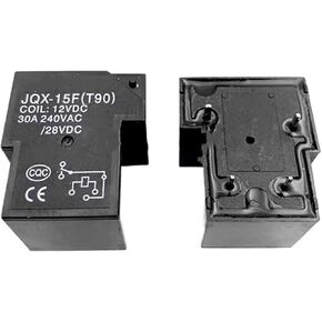 5pcs JQX-15F () تكييف الهواء سخان المياه عالية الطاقة التتابع المغنطيسي 1 مفتوح 1 إغلاق 4 دبوس 12VDC 30A in Kuwait