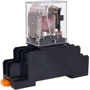 Miniature Coil Generalel ectromagnetic Intermediate Relay Switch with Base LED MY2NJ/3NJ/3NJ HH52P DC24V in Kuwait