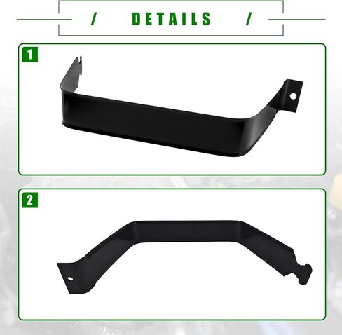PartsFlow 578-183 Gas Fuel Tank Straps Compatible with Chevrolet Silverado 1500 2500 3500 GMC Sierra 1500 2500 3500 1999-2019 Replace 15206818, 15288145, 15710284 in Saudi Arabia