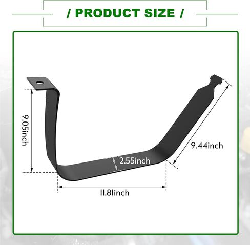 PartsFlow 578-183 Gas Fuel Tank Straps Compatible with Chevrolet Silverado 1500 2500 3500 GMC Sierra 1500 2500 3500 1999-2019 Replace 15206818, 15288145, 15710284 in Saudi Arabia