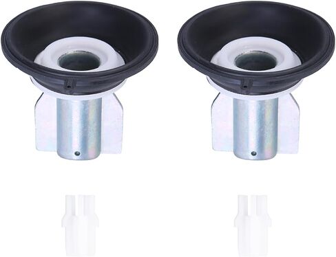 2PCS CARBURETOR VACUUM DIAPHRAGM VALVE SLIDE لـ KAWASAKI BUTTOR FORGE KVF650 KFX 700 04-09 ، KSV700 ، لـ Prairie 700 04-06 Carburetor Misprane Siaphragm Piston استبدال 16126-1226 in Saudi Arabia