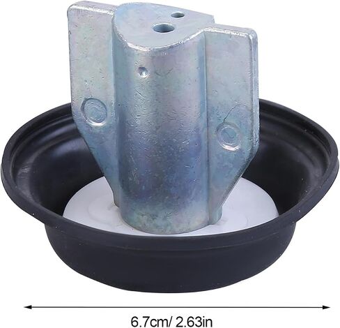 2PCS CARBURETOR VACUUM DIAPHRAGM VALVE SLIDE لـ KAWASAKI BUTTOR FORGE KVF650 KFX 700 04-09 ، KSV700 ، لـ Prairie 700 04-06 Carburetor Misprane Siaphragm Piston استبدال 16126-1226 in Saudi Arabia