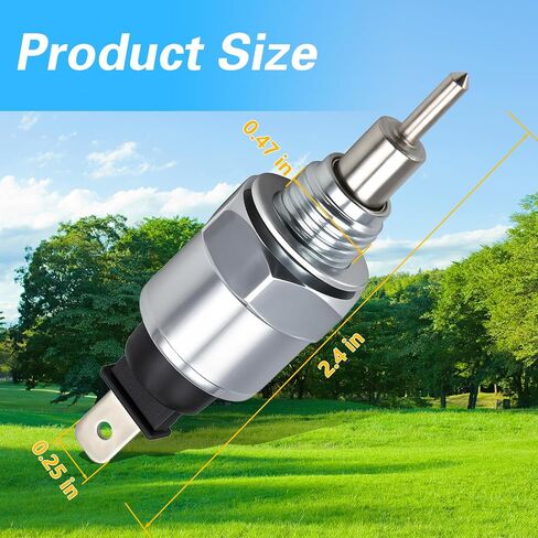 مجموعات صمام الملف اللولبي للوقود بطيئة صمام الملف اللولبي المقطوع متوافق مع هوندا GX630 GX630R GX630RH GX660RH GXV660R GXV660RH GX690R GX690RH GXV690R استبدال# 16200-Z6L-003H 16200L003 in Kuwait