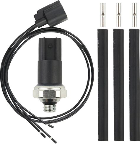 BC3Z-9S599-C Replacement Fuel Pressure Sensor with Repair Wiring Compatible with 2012-2016 Super Duty Ford 6.7L Diesel F-250 F-350 F-450 F-550 in Saudi Arabia