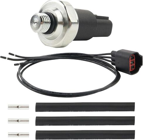 BC3Z-9S599-C Replacement Fuel Pressure Sensor with Repair Wiring Compatible with 2012-2016 Super Duty Ford 6.7L Diesel F-250 F-350 F-450 F-550 in Saudi Arabia