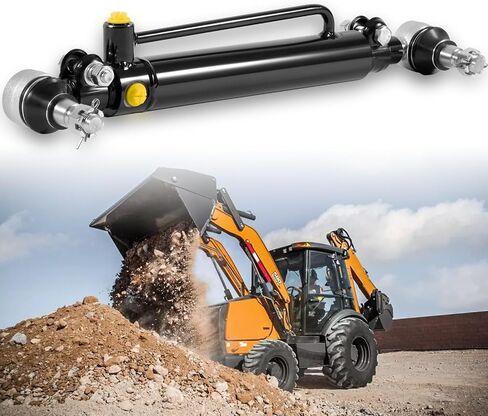 أسطوانة توجيهية جديدة للسلطة D128454 D84800 234447A1 مع NUTS CUSTS FITS لـ CASE BACKHOE LOADERS 480B 480C 480D 480E 480F 480LL 580C 580D 580SD 580SE 584D 584E 585E in Saudi Arabia