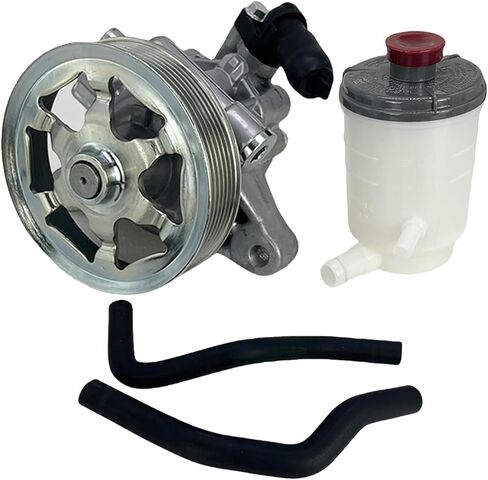 Power Steering Pump with Reservoir Tank & Suction & Return Hose Fit for 2008-2012 Honda Accord L4 2.4L Replace 56100R40A03 56100R40P05 53701TA0A01 in Saudi Arabia