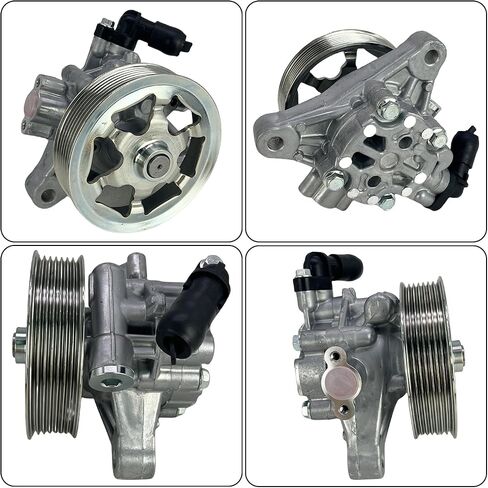 Power Steering Pump with Reservoir Tank & Suction & Return Hose Fit for 2008-2012 Honda Accord L4 2.4L Replace 56100R40A03 56100R40P05 53701TA0A01 in Saudi Arabia