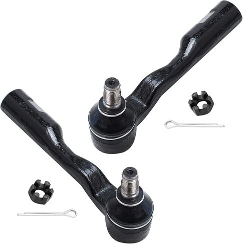 Detroit Axle - Rack and Pinion Kit لـ 00-02 Toyota Sequoia Tundra ، 1 رف التوجيه المتأرجح وتجميع قضبان الربط الخارجي 2000 2001 بديل in Saudi Arabia