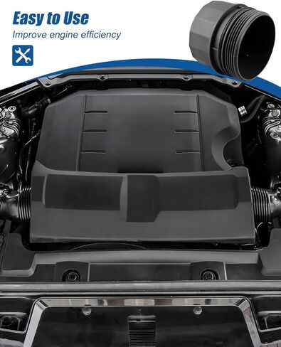 Engine Oil Filter and Housing Cap Cover Fit for Land Rover Defender 90 110 LR4 Range Rover Sport Velar 2010-2024 Replace MO383 LR010892 LR019477 LR011279 in Saudi Arabia
