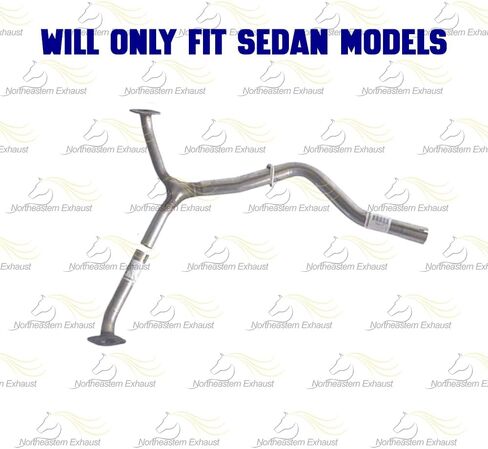 عادم متعدد المنوع مرنان y-pipe زوج من كاتم الصوت متوافق مع 2011-2013 سوبارو فورستر 2.5L | معتمد من وكالة حماية البيئة | العادم الشمالي الشرقي | يشمل حشوات ومشابك وشماعات ومجموعة الترباس in Saudi Arabia